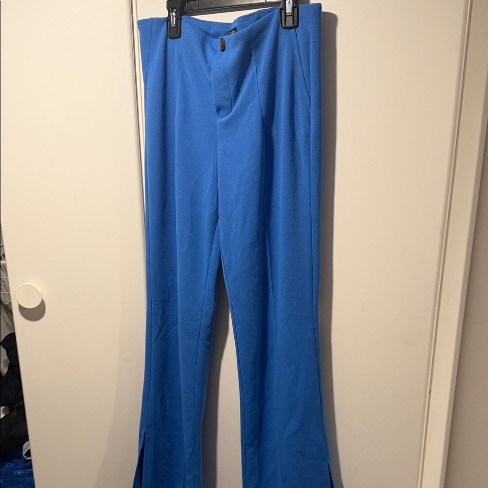 Vibrant Blue Pants